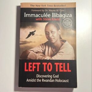 Left to Tell by Immaculée Ilibagiza - Black/Beige Paperback